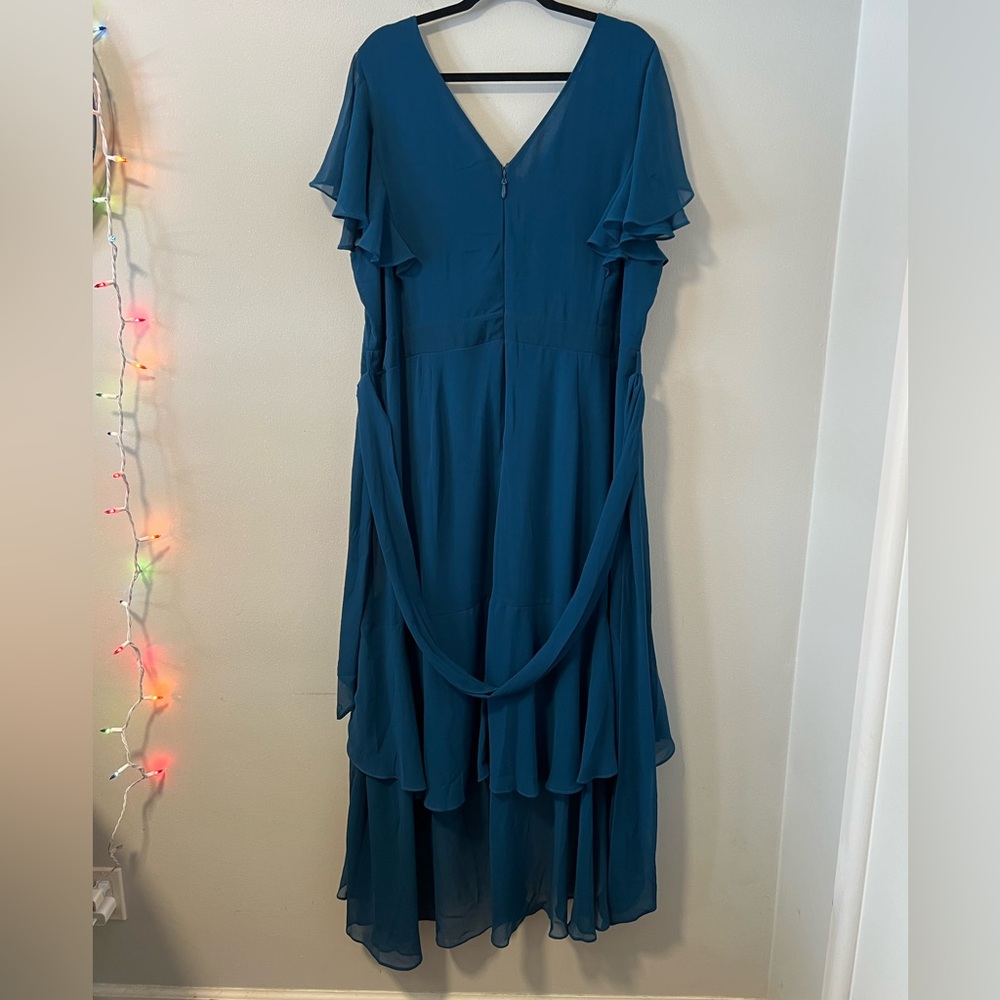City Chic Hi Low Ruffle Dress - Picture 6 of 11